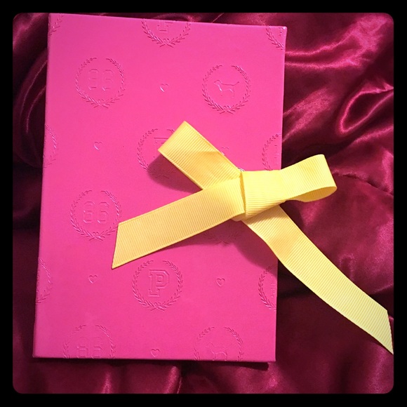 VS PINK PHOTO FRAME ALBUM VINTAGE VICTORIAS SECRET